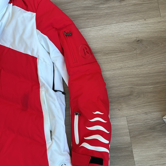 Bogner Jessy-D Down Ski Coat color fast red - Picture 7 of 14